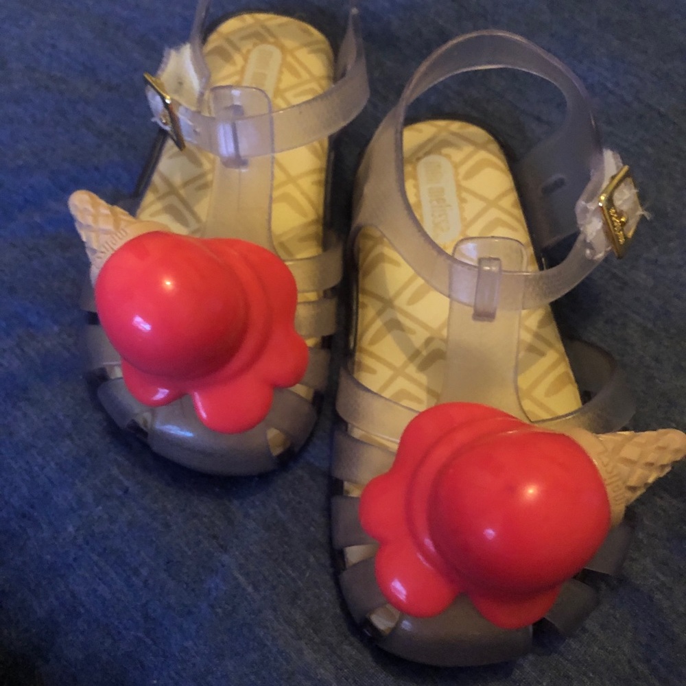 Ice Cream Mini Melissa sandals Size 8